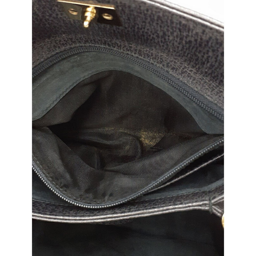 Gucci Handle Top Shoulder Bamboo Bag Leather Handbag - Picture 9 of 9